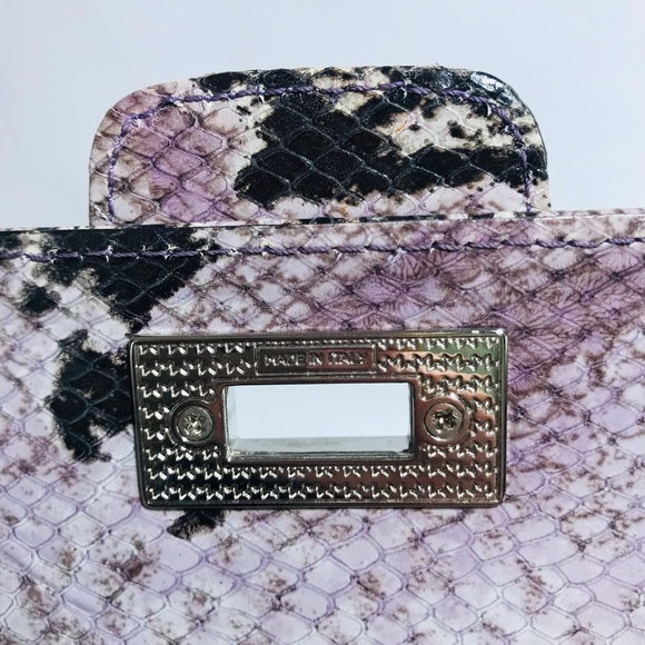Marina Rinaldi Snakeskin Crossbody Clutch Bag - Picture 8 of 15